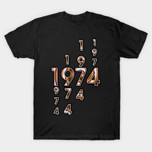 Année de naissance 1974 T-Shirt